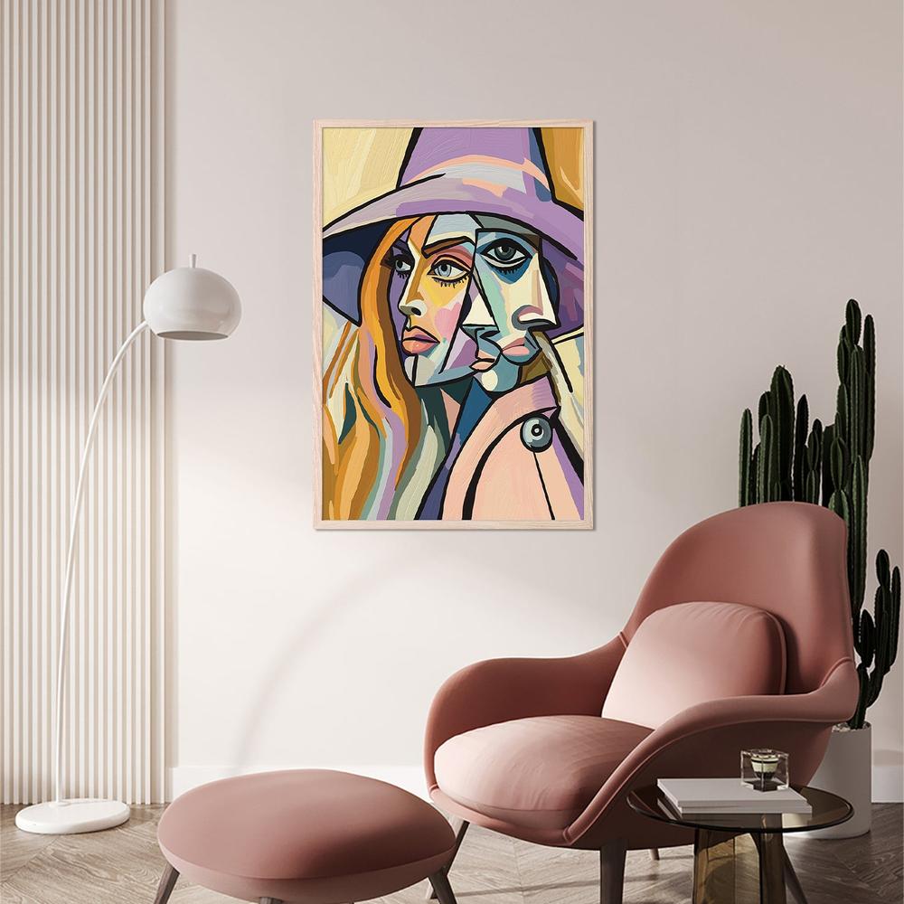 DOBLES CARAS-by-Giovanna Gil Alves-wall-art-print-canvas-poster-framed-Gioia