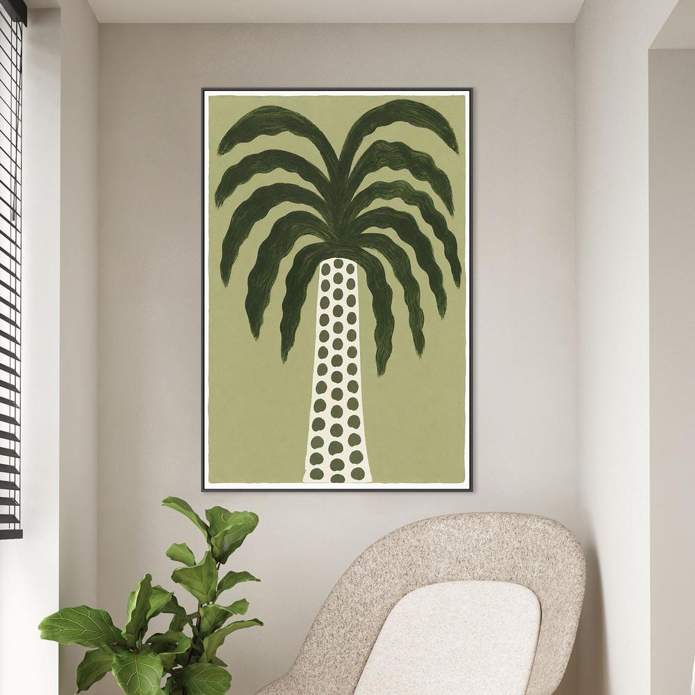Dotted Palm-by-Lady Hana-wall-art-print-canvas-poster-framed-Gioia