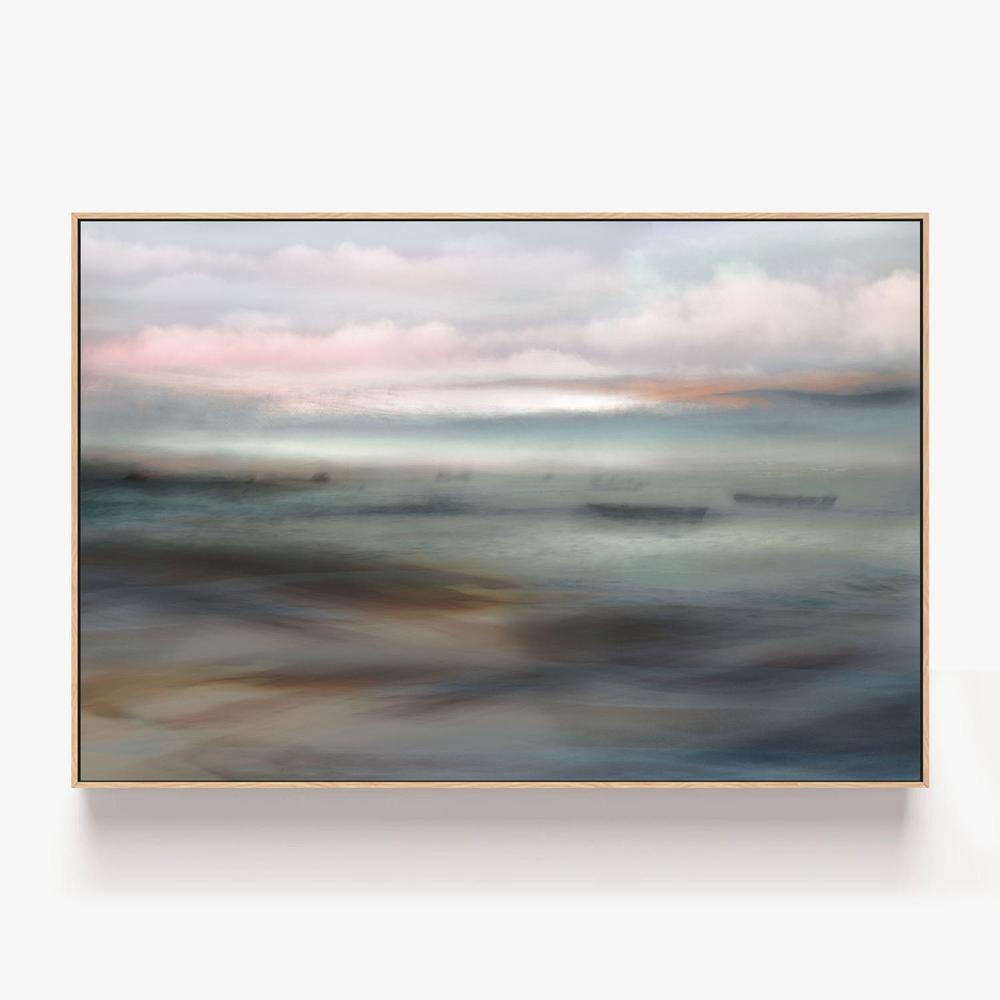 Dreamy Blurred Ocean-by-Christina Sillen-wall-art-print-canvas-poster-framed-Gioia
