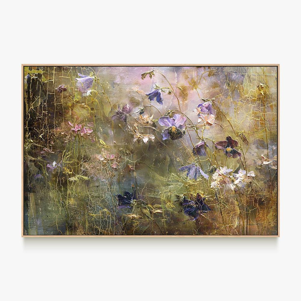 Dreamy Floral Texture-by-Rafal Kulik-wall-art-print-canvas-poster-framed-Gioia