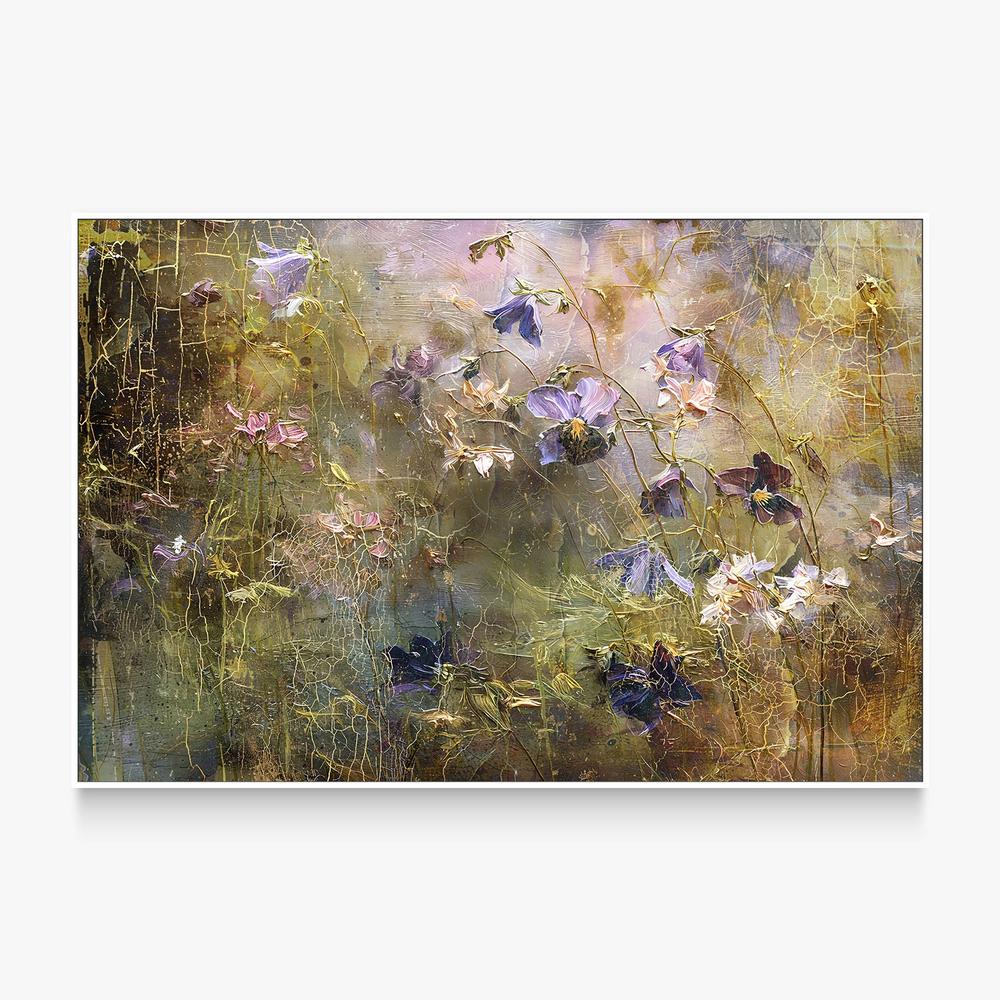 Dreamy Floral Texture-by-Rafal Kulik-wall-art-print-canvas-poster-framed-Gioia