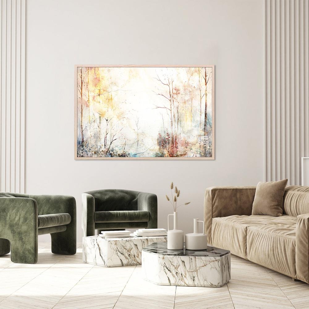 Dreamy Golden Forest-by-Rafal Kulik-wall-art-print-canvas-poster-framed-Gioia