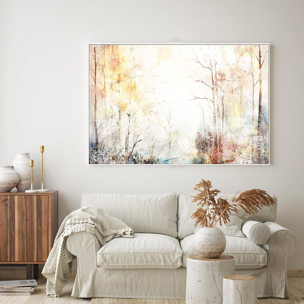 Dreamy Golden Forest-by-Rafal Kulik-wall-art-print-canvas-poster-framed-Gioia