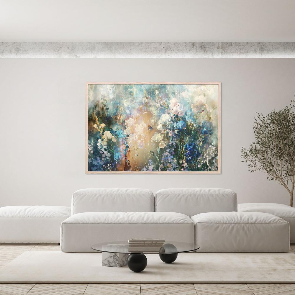Dreamy Iris Garden-by-Rafal Kulik-wall-art-print-canvas-poster-framed-Gioia