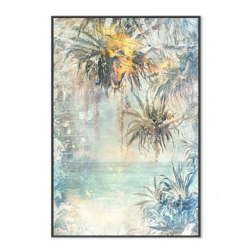 wall-art-print-canvas-poster-framed-Dreamy Tropical Palms-3