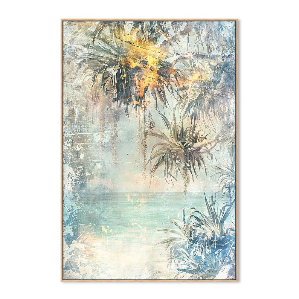 wall-art-print-canvas-poster-framed-Dreamy Tropical Palms-4