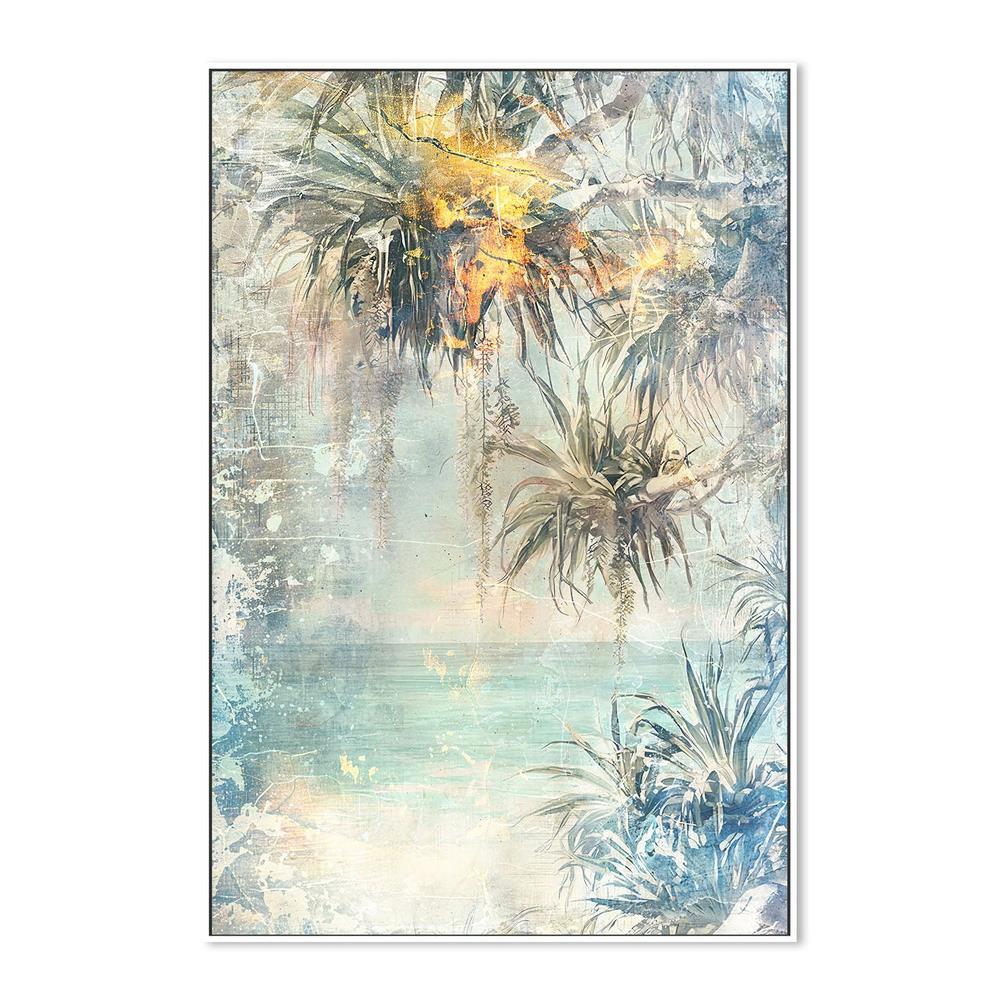 wall-art-print-canvas-poster-framed-Dreamy Tropical Palms-5