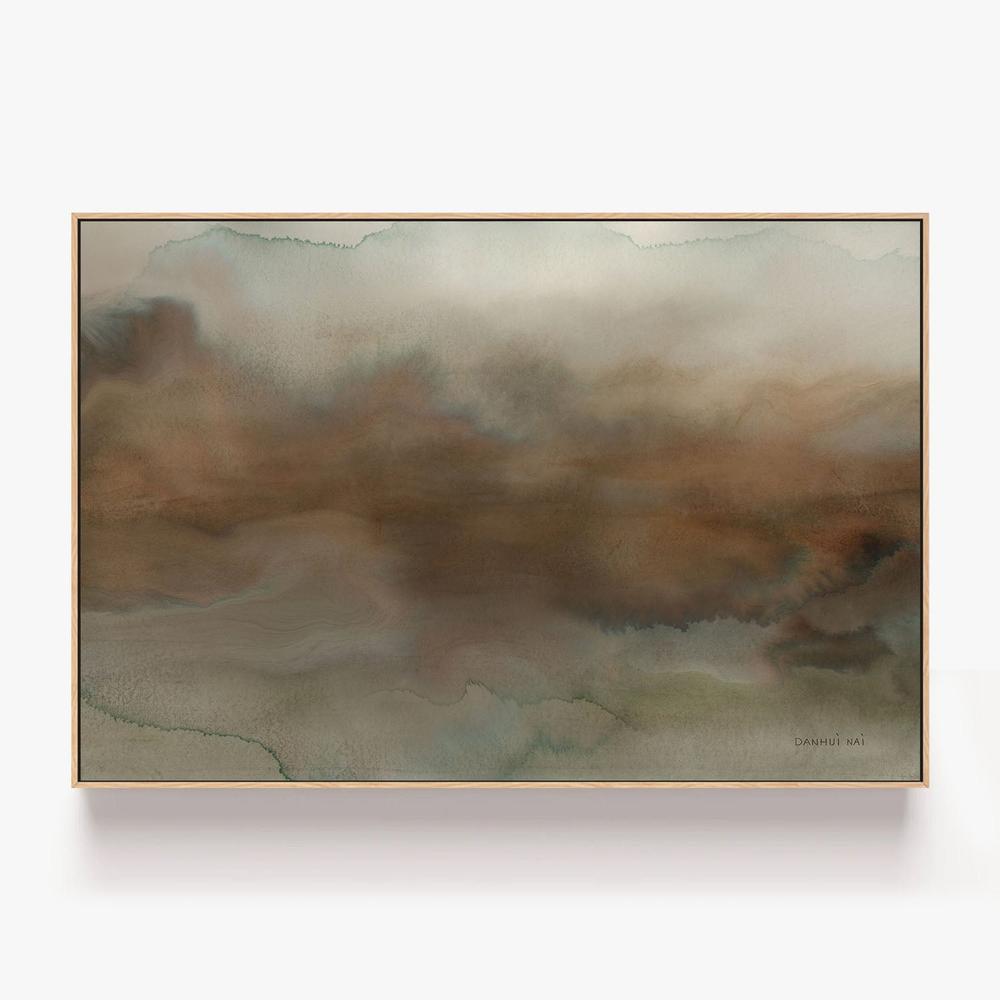 Earthy Abstract, Style A-by-Danhui Nai-wall-art-print-canvas-poster-framed-Gioia