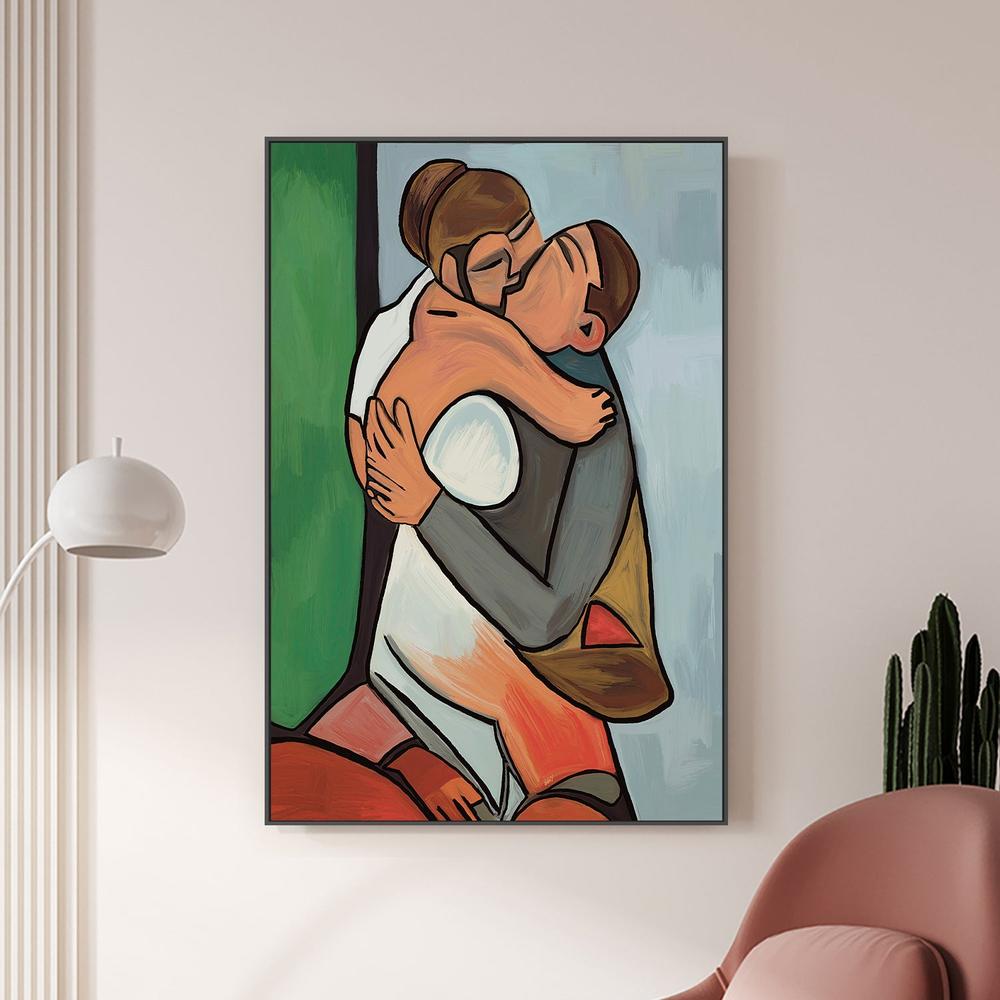 EL BESO-by-Giovanna Gil Alves-wall-art-print-canvas-poster-framed-Gioia