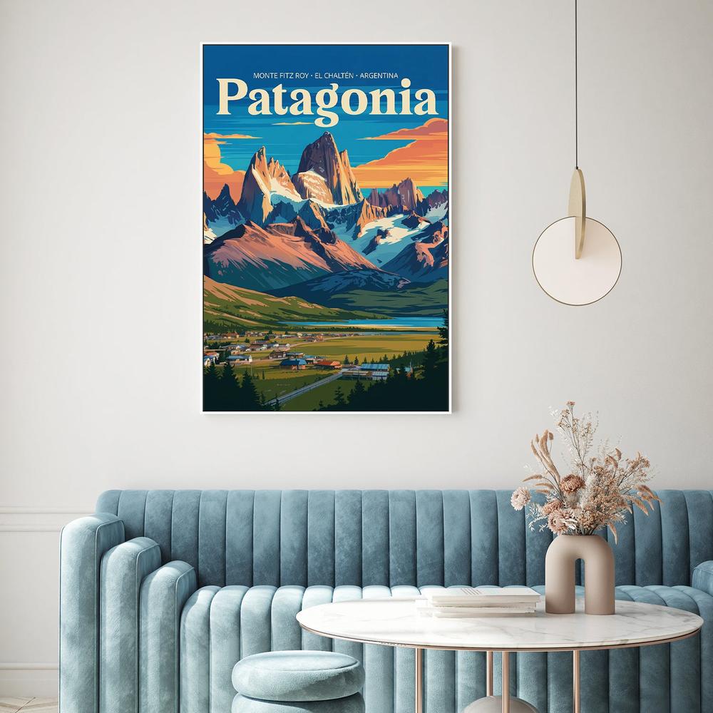 El ChaltAcn Valley Glow-by-Andreas Magnusson-wall-art-print-canvas-poster-framed-Gioia