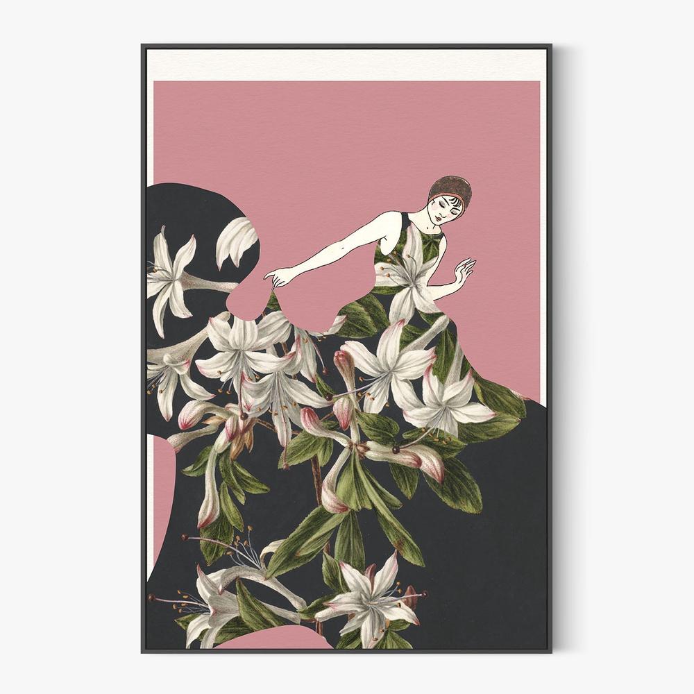 Elegant Floral Fashion-by-Wild Violets-wall-art-print-canvas-poster-framed-Gioia