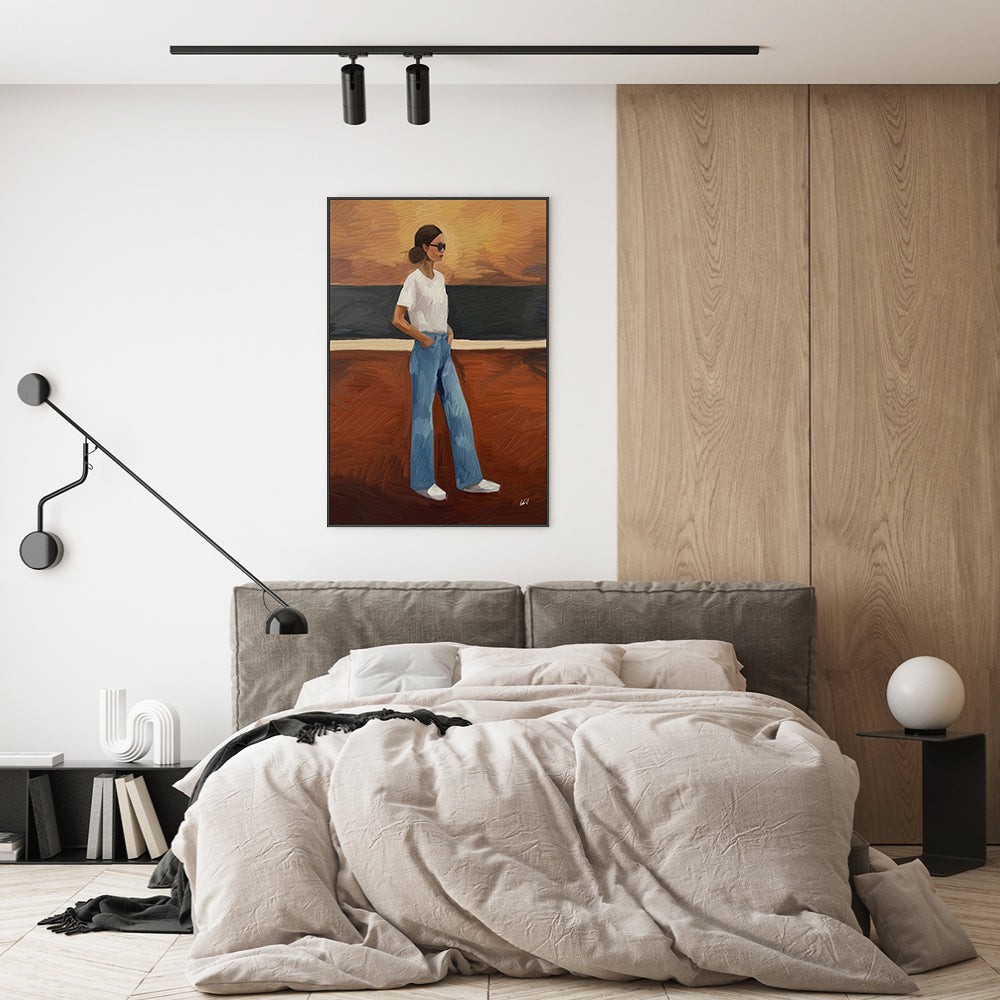 ELLA CAMINANDO-by-Giovanna Gil Alves-wall-art-print-canvas-poster-framed-Gioia