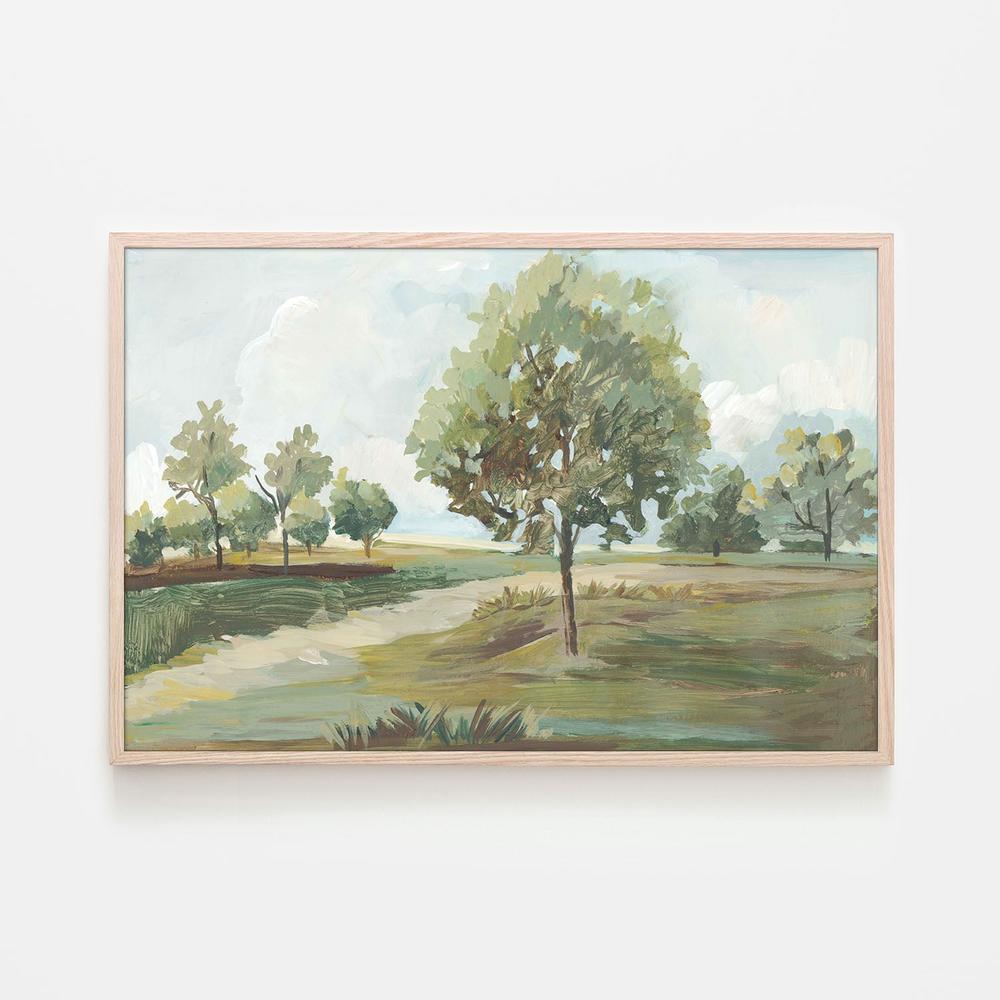 Eternal Green Arboreal Beauty, Style B-by-Lera-wall-art-print-canvas-poster-framed-Gioia