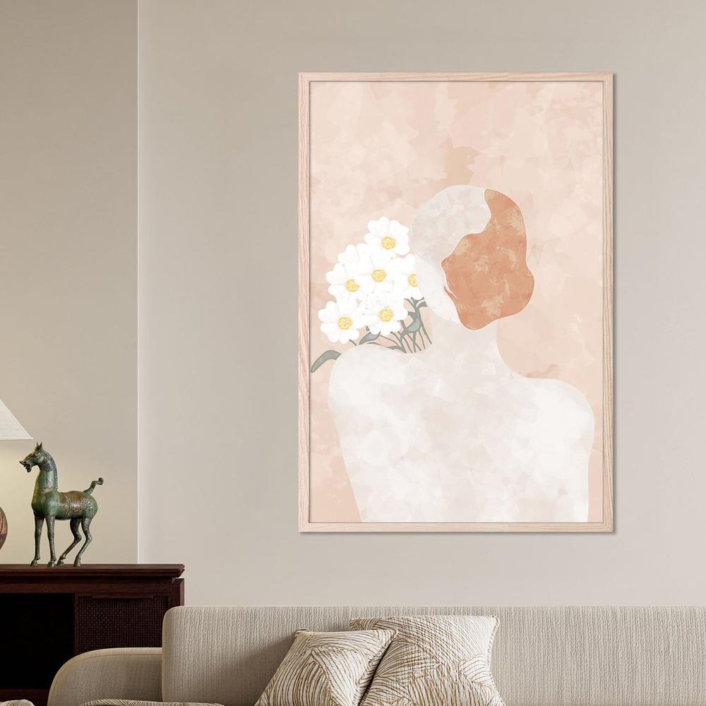 Ethereal Daisy Figure-by-Sannel Larson-wall-art-print-canvas-poster-framed-Gioia