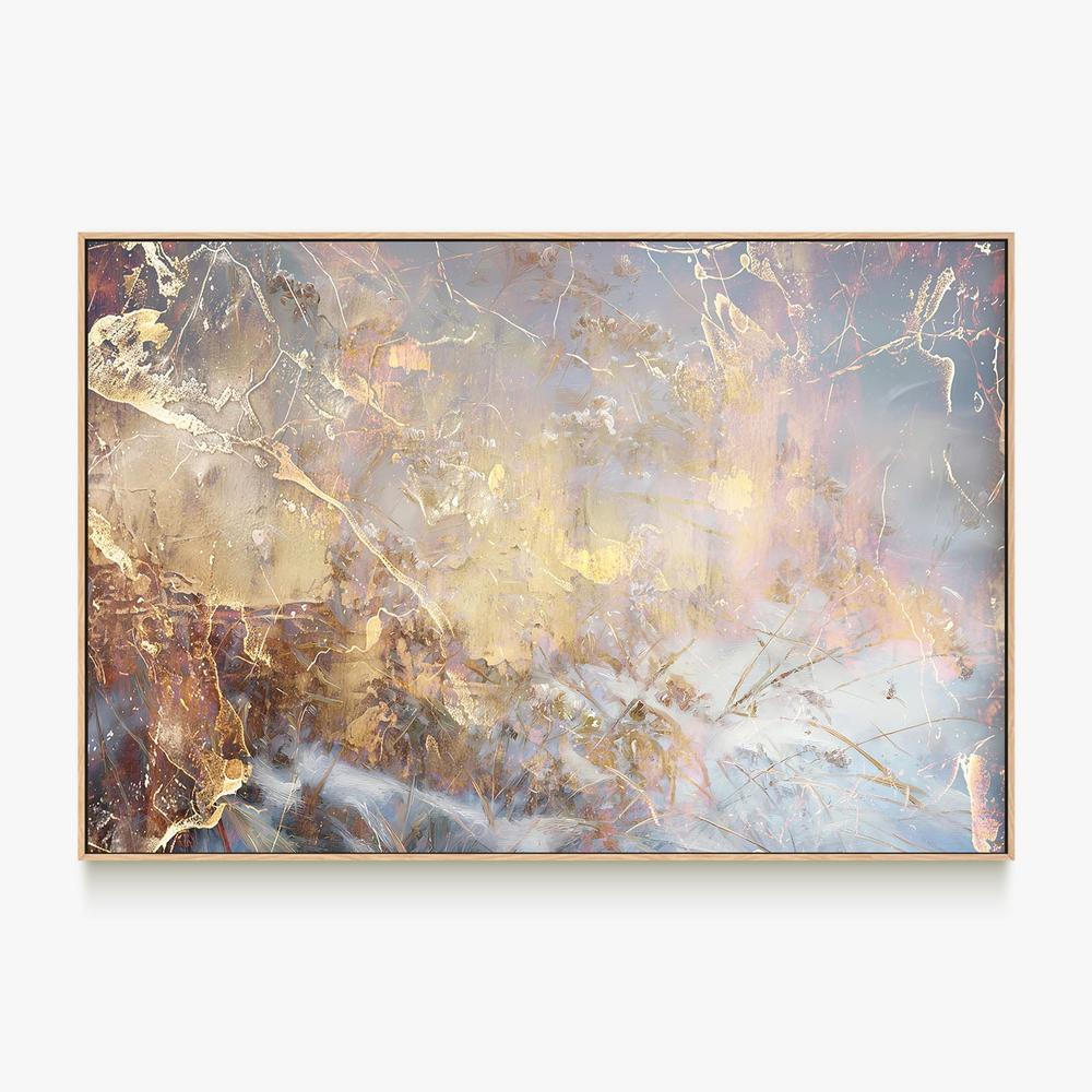 Ethereal Golden Flow-by-Rafal Kulik-wall-art-print-canvas-poster-framed-Gioia