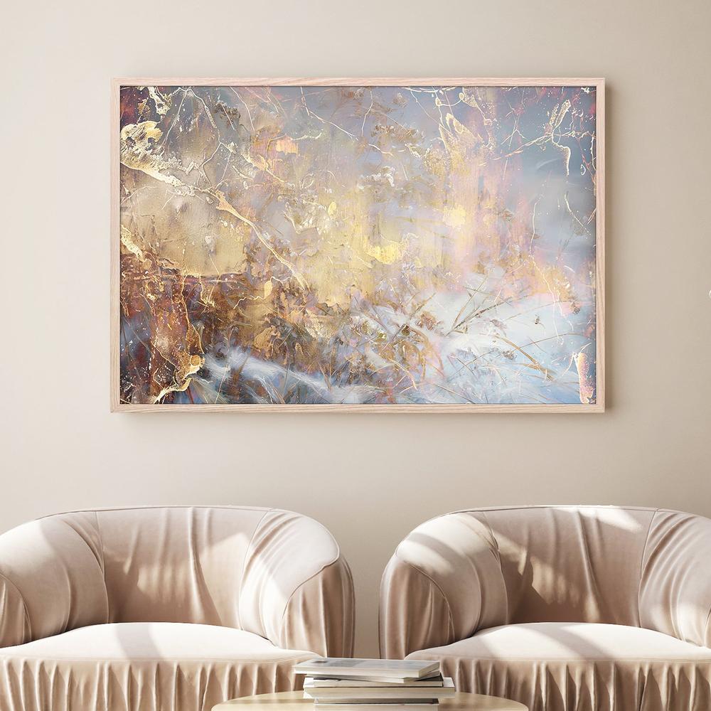 Ethereal Golden Flow-by-Rafal Kulik-wall-art-print-canvas-poster-framed-Gioia