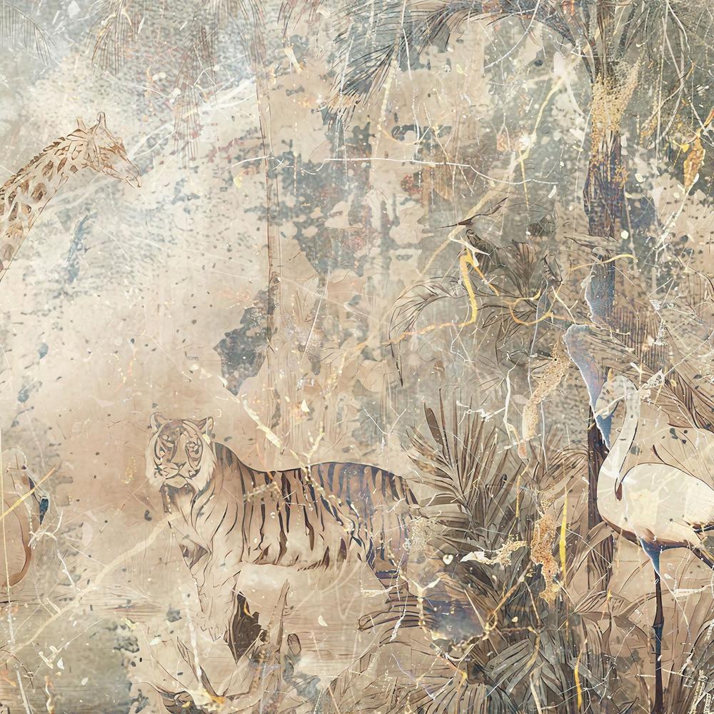 Ethereal Jungle Safari-by-Rafal Kulik-wall-art-print-canvas-poster-framed-Gioia