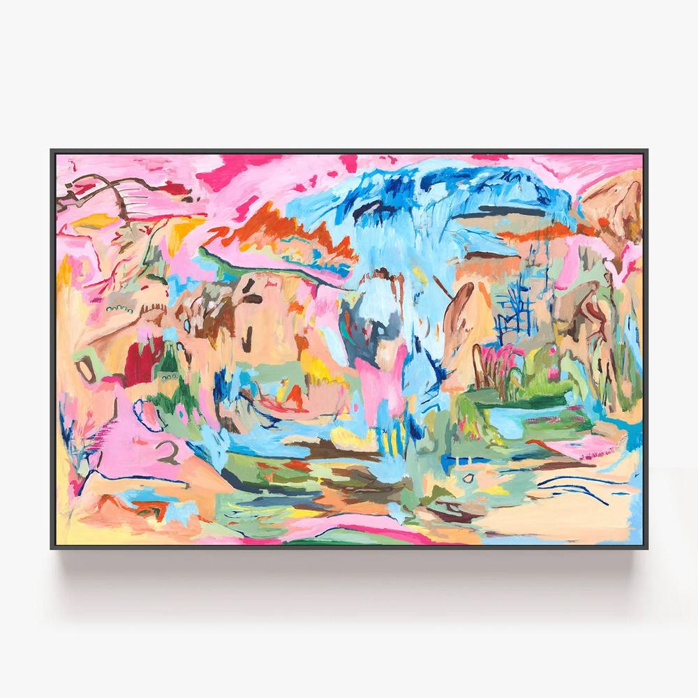 Euphoric Maze-by-Alpana Rai-wall-art-print-canvas-poster-framed-Gioia