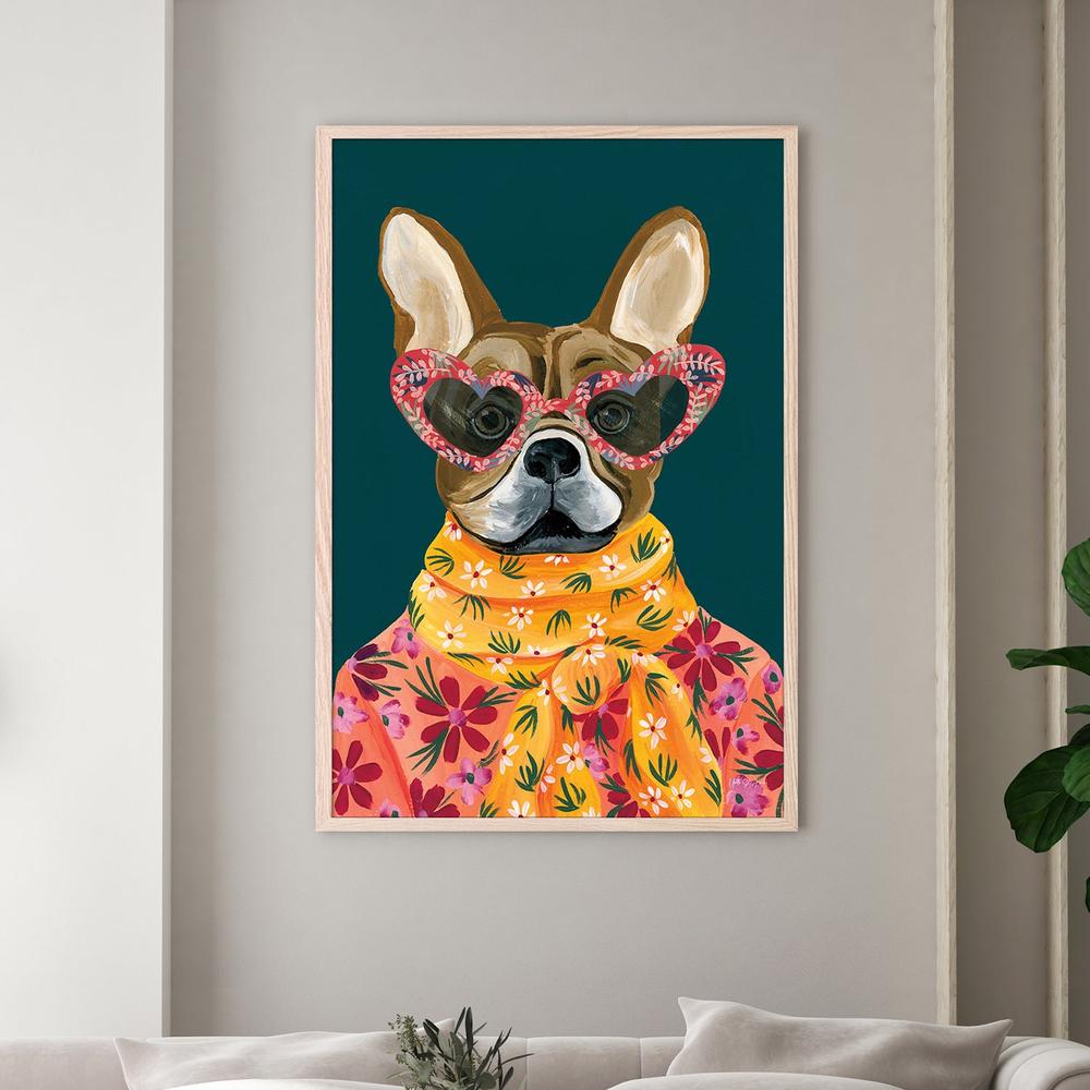 Fabulous Frenchie-by-Yvette St. Amant-wall-art-print-canvas-poster-framed-Gioia