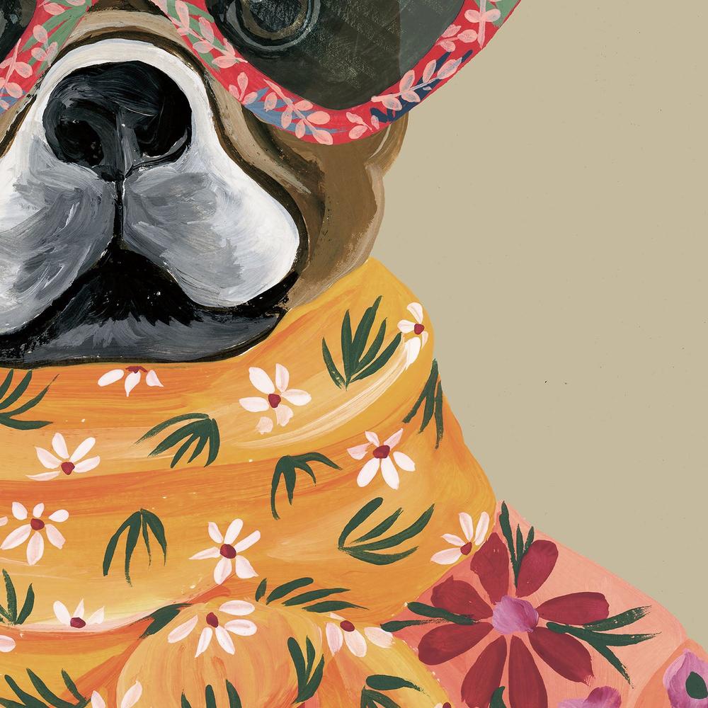 Fabulous Frenchie v2-by-Yvette St. Amant-wall-art-print-canvas-poster-framed-Gioia