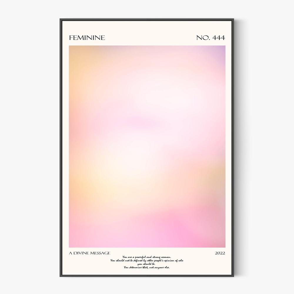 Feminine Divine Message-by-Rikke Londager Boisen-wall-art-print-canvas-poster-framed-Gioia