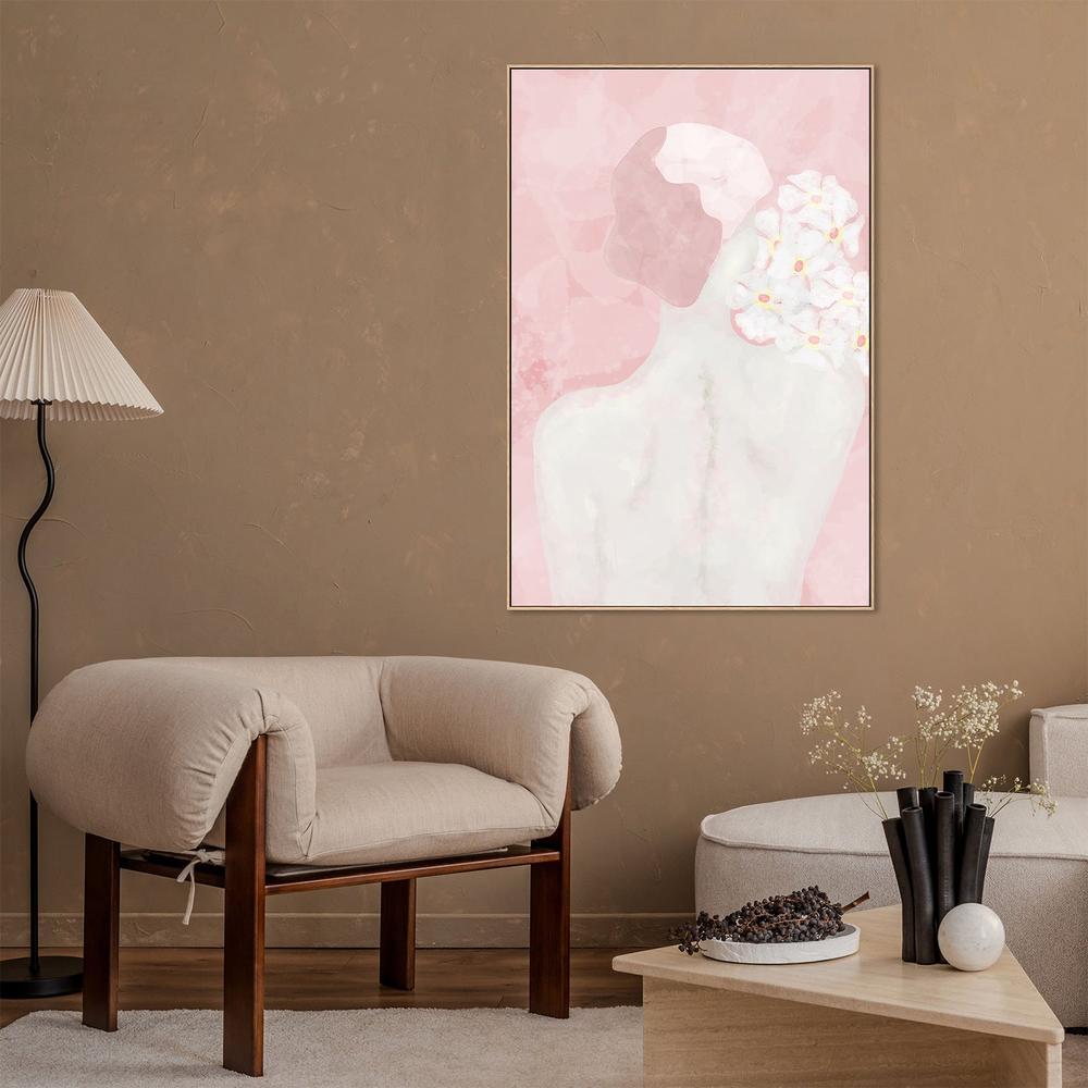 Feminine Floral Back-by-Sannel Larson-wall-art-print-canvas-poster-framed-Gioia