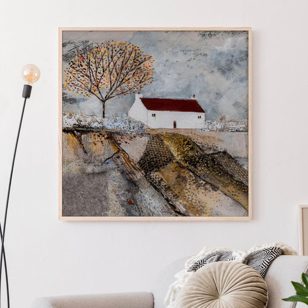 Fields of Gold-by-Louise O'Hara-wall-art-print-canvas-poster-framed-Gioia