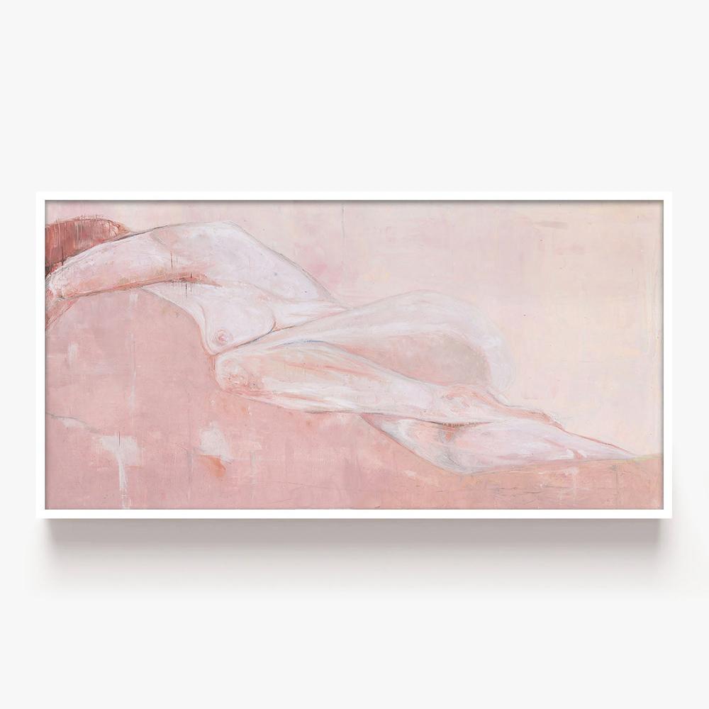 First Nude – Goddess, Forever Enchanted, Dusty Pink-by-Kenneth WH Lee-wall-art-print-canvas-poster-framed-Gioia