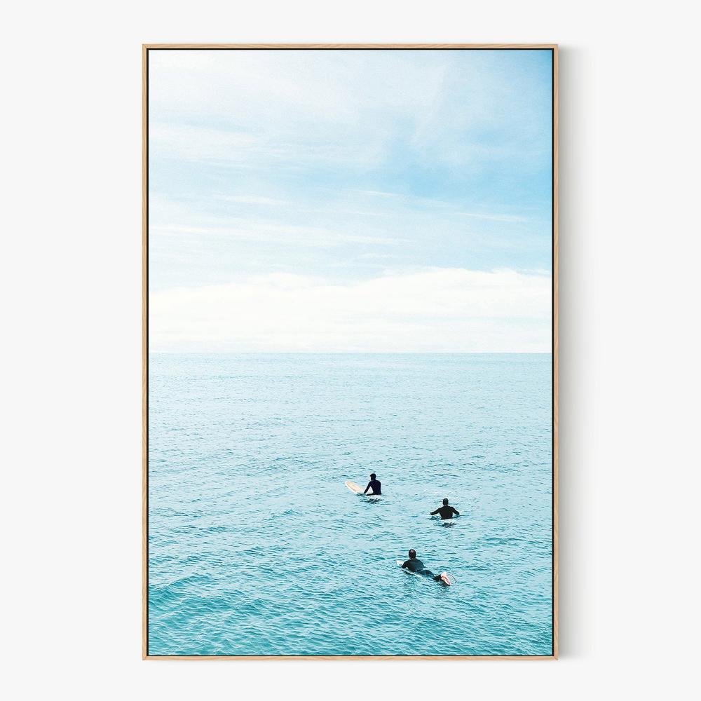 Flat Ocean-by-Gal Pittel-wall-art-print-canvas-poster-framed-Gioia