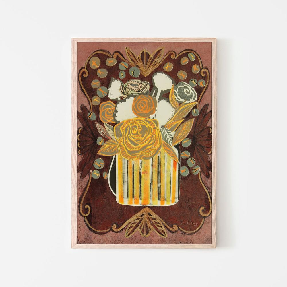 Floral Fling, Style B-by-Candra Boggs-wall-art-print-canvas-poster-framed-Gioia