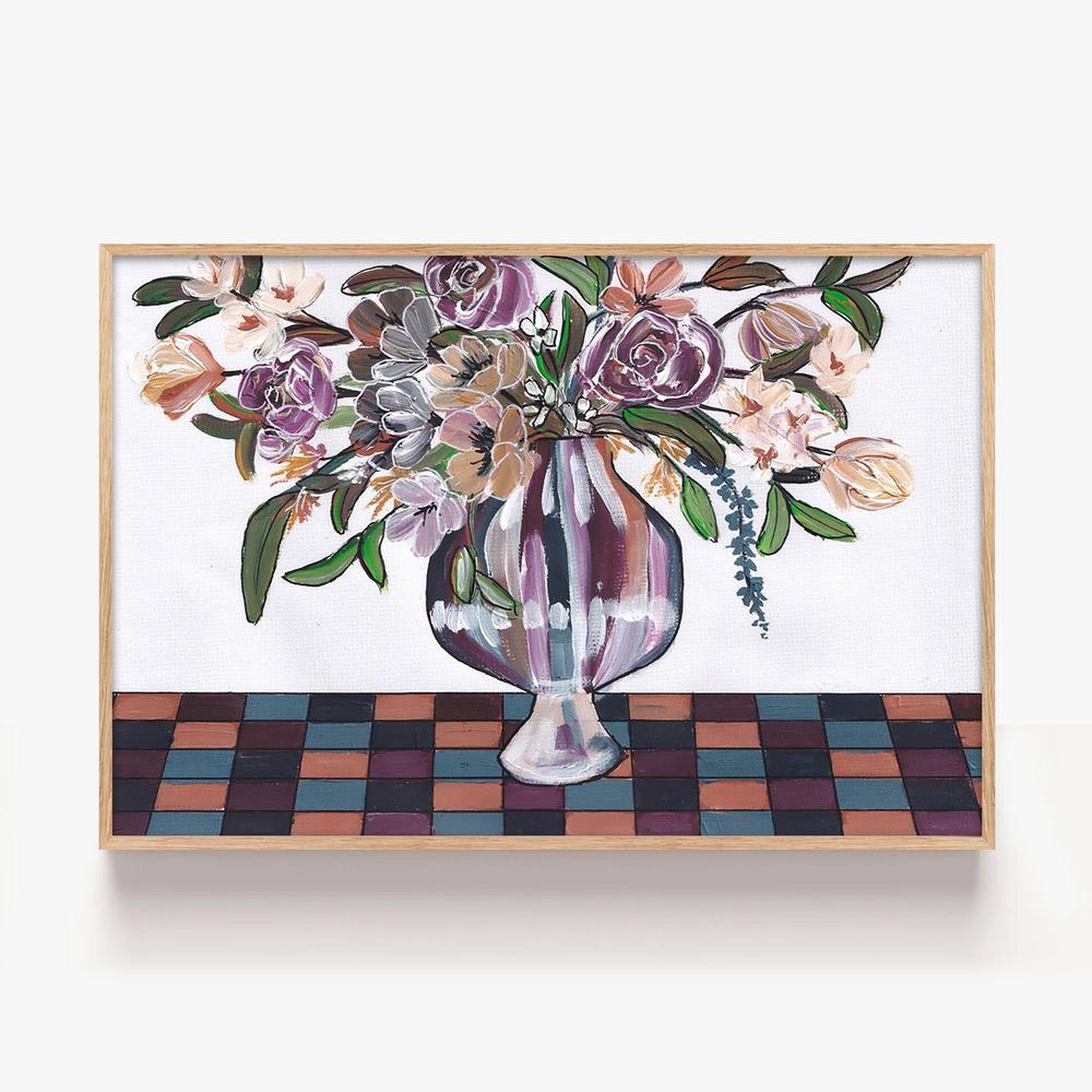 Flowervase, Style C-by-Lisa Schmidt-wall-art-print-canvas-poster-framed-Gioia
