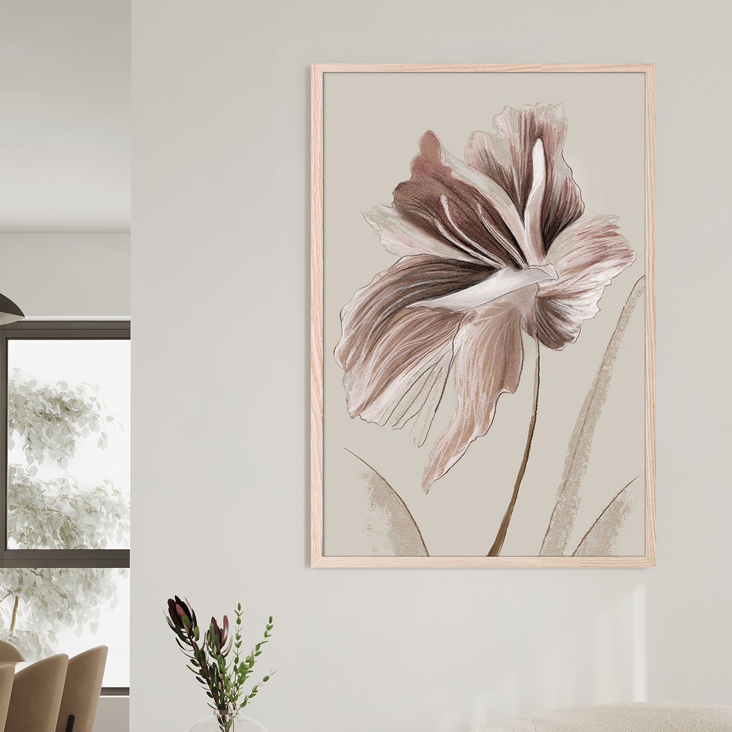 Following Blossom-by-Jacob Q-wall-art-print-canvas-poster-framed-Gioia