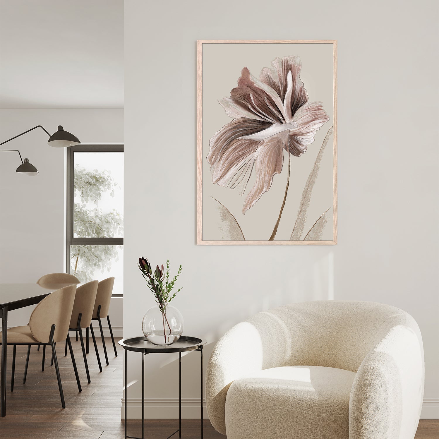 Following Blossom-by-Jacob Q-wall-art-print-canvas-poster-framed-Gioia
