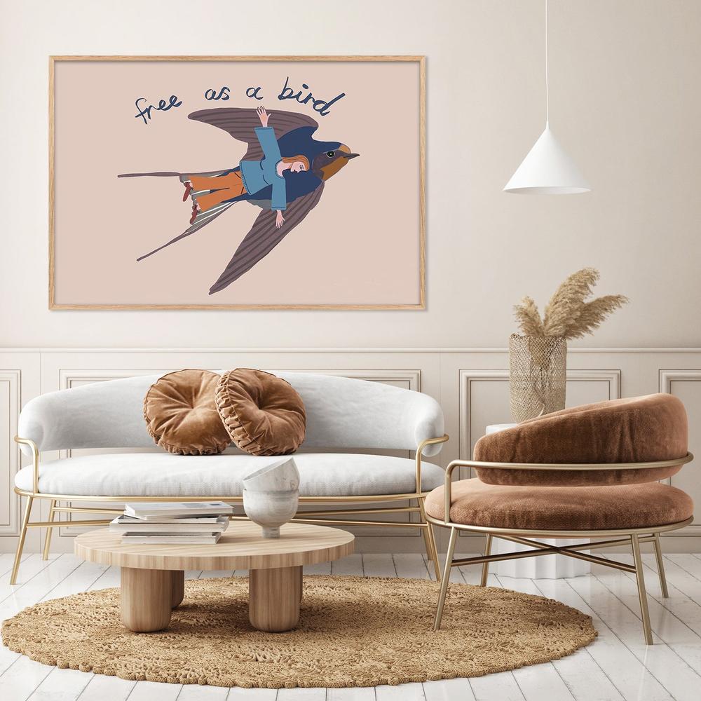 Free as a Bird-by-Sharyn Bursic-wall-art-print-canvas-poster-framed-Gioia