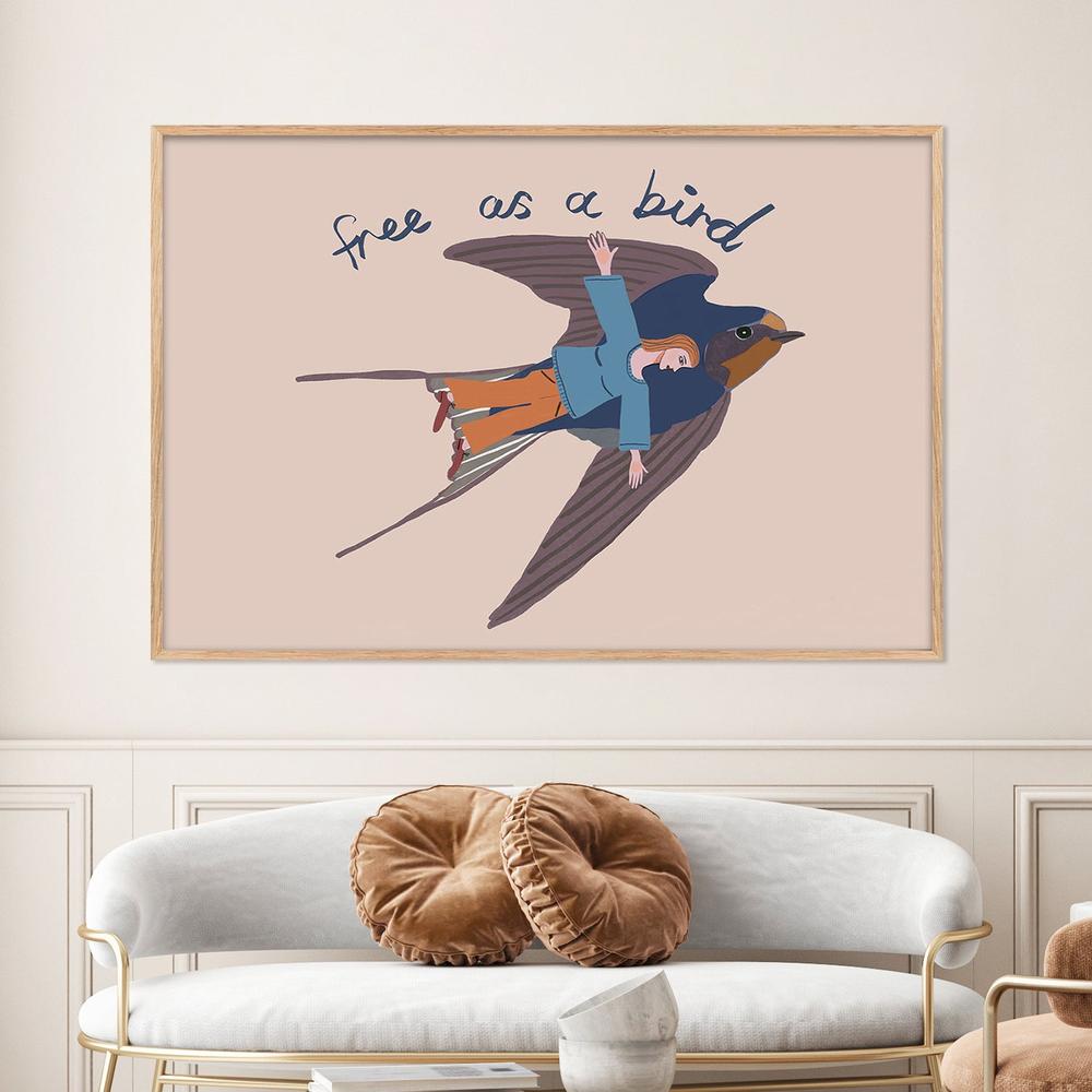 Free as a Bird-by-Sharyn Bursic-wall-art-print-canvas-poster-framed-Gioia