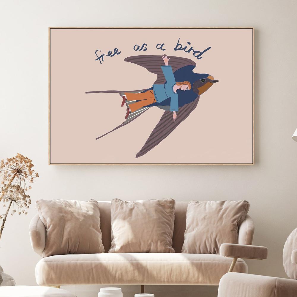 Free as a Bird-by-Sharyn Bursic-wall-art-print-canvas-poster-framed-Gioia