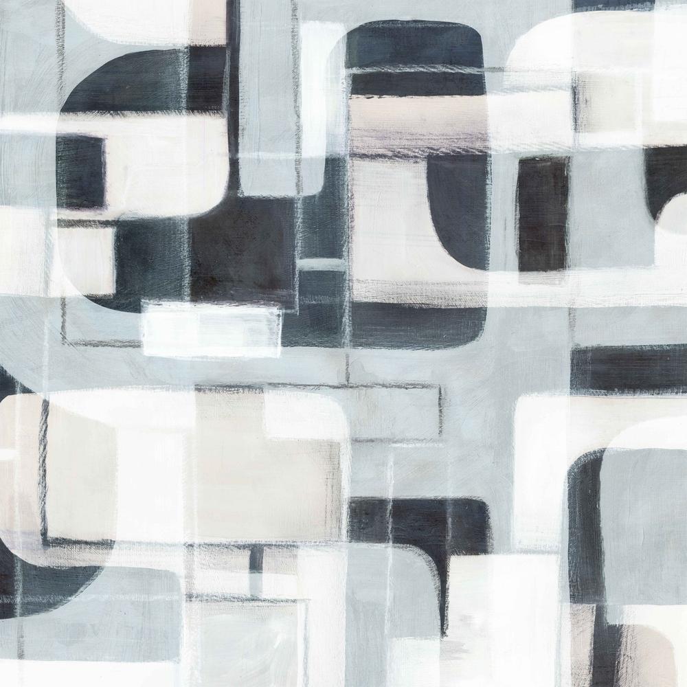 Geometric Balance in Monochrome Harmony, Style A-by-Emma Peal-wall-art-print-canvas-poster-framed-Gioia