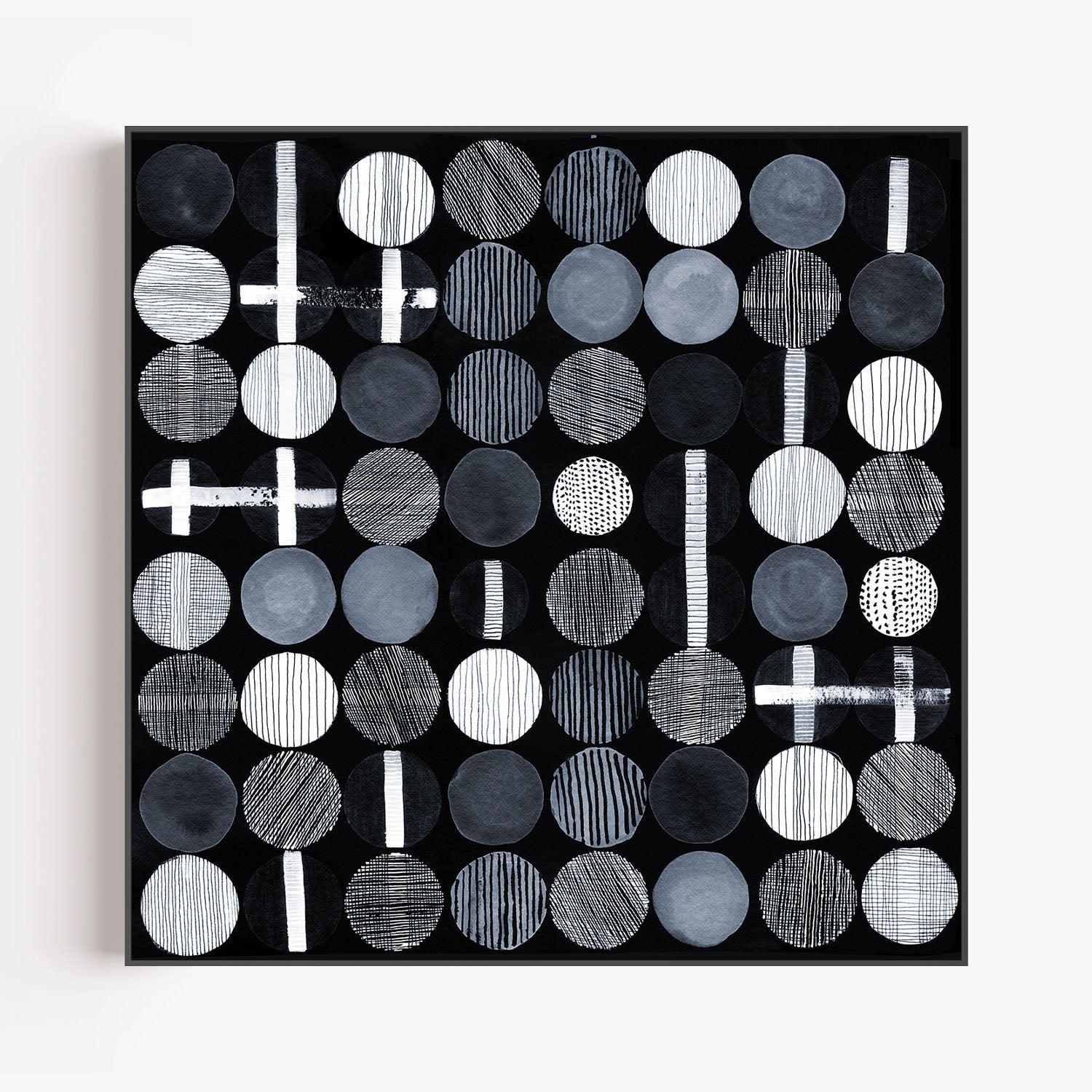 Geometry, Style B-by-Danushka Abeygoda-wall-art-print-canvas-poster-framed-Gioia