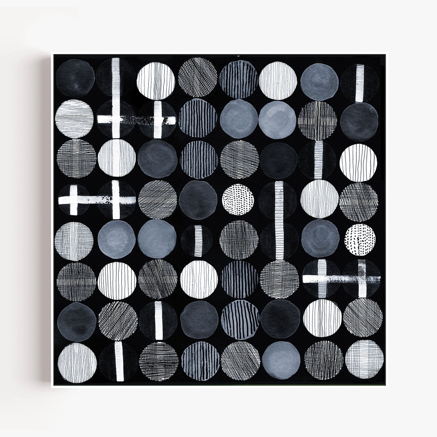 Geometry, Style B-by-Danushka Abeygoda-wall-art-print-canvas-poster-framed-Gioia