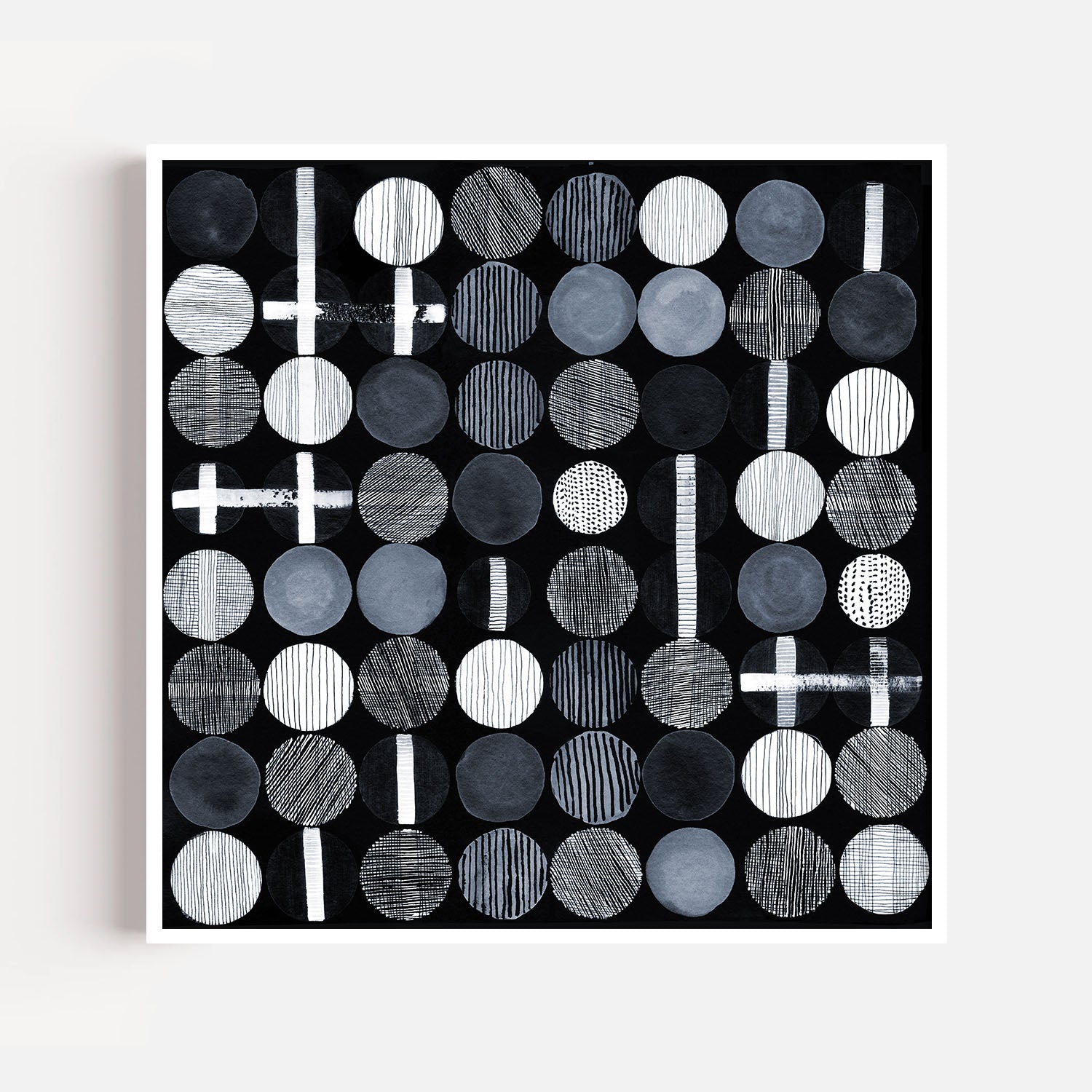 Geometry, Style B-by-Danushka Abeygoda-wall-art-print-canvas-poster-framed-Gioia