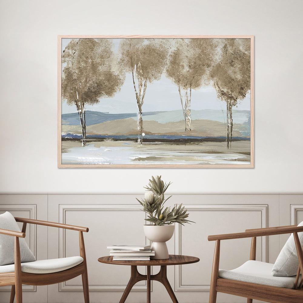 Golden Birch Tree Forest-by-Lera-wall-art-print-canvas-poster-framed-Gioia