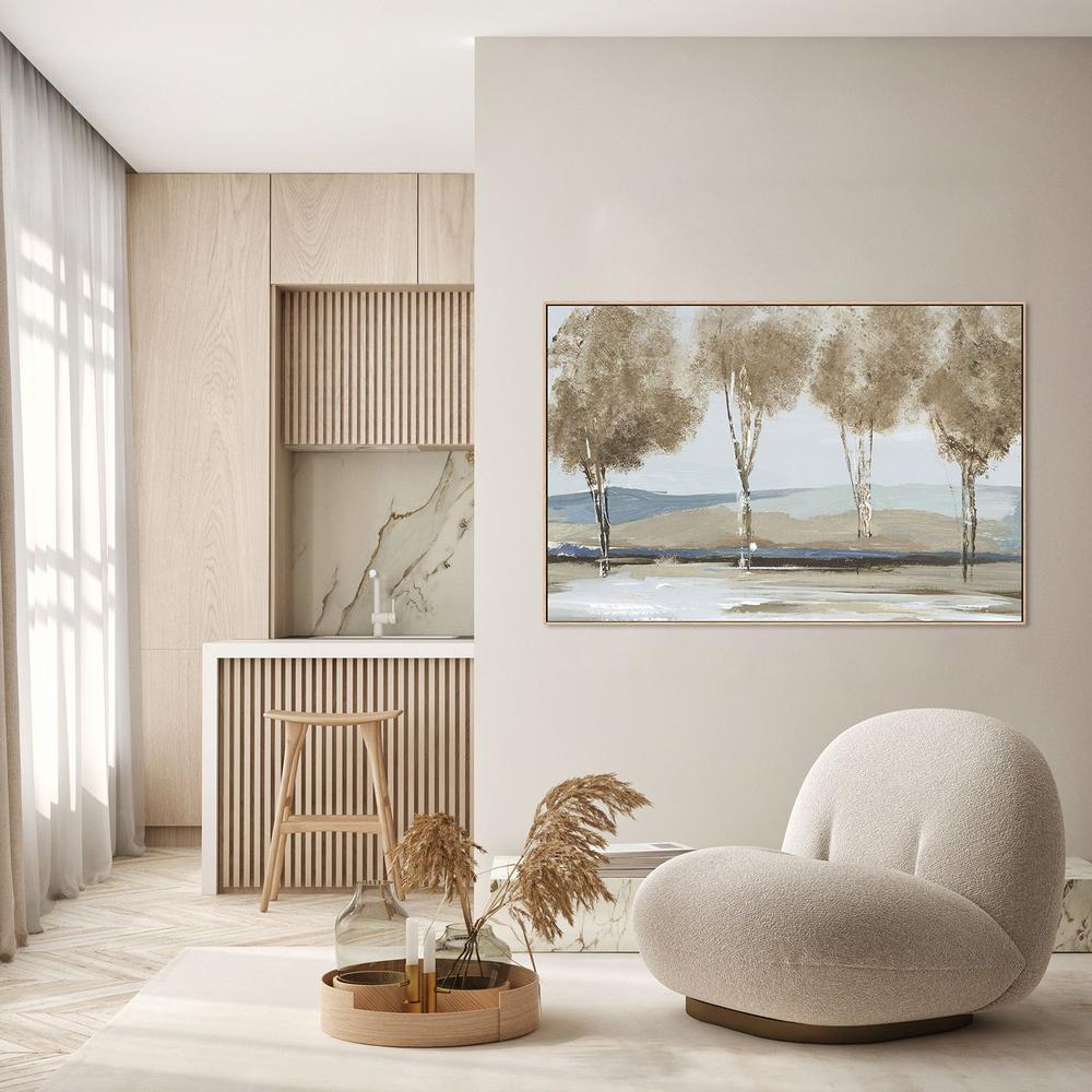 Golden Birch Tree Forest-by-Lera-wall-art-print-canvas-poster-framed-Gioia