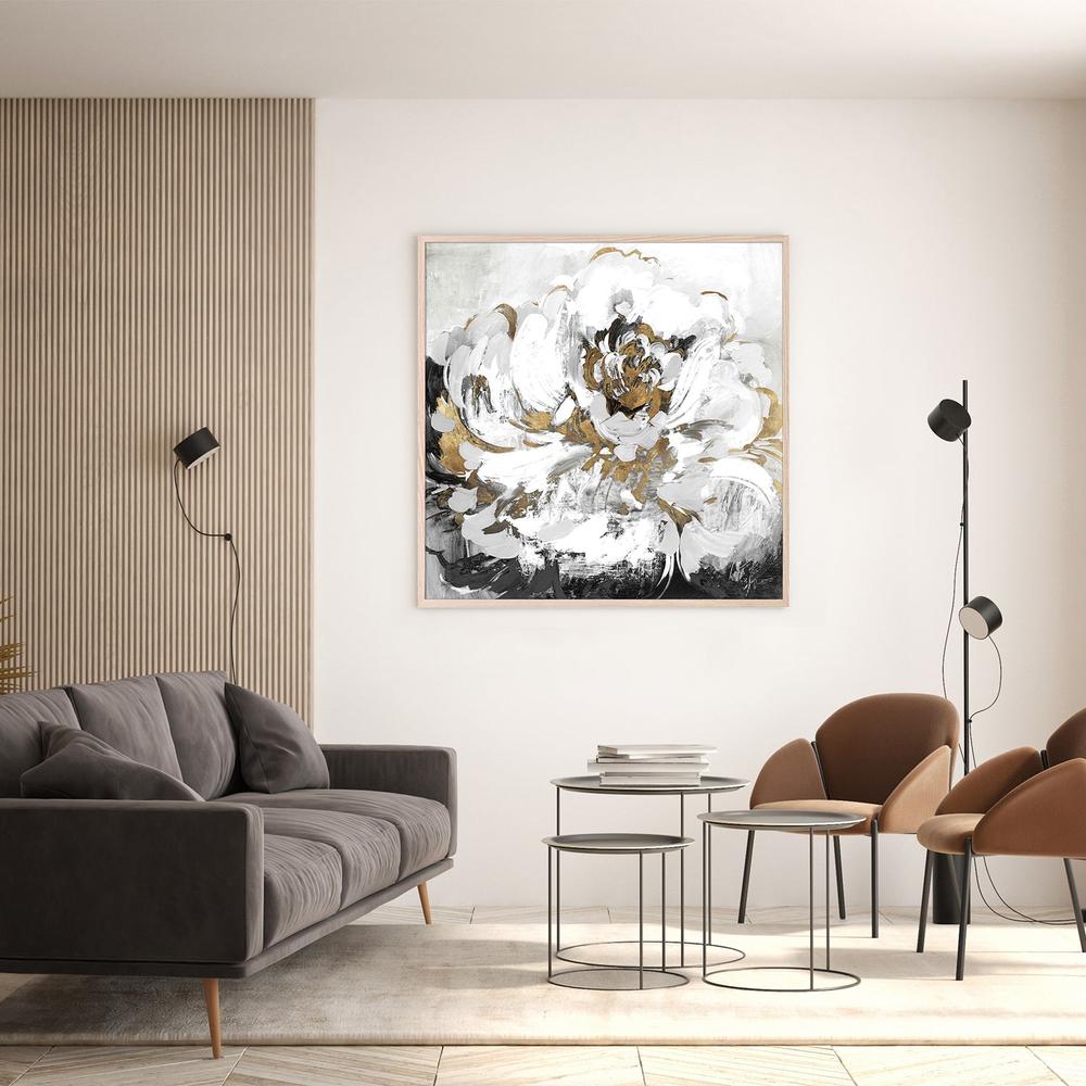 Golden Black Floral-by-Lera-wall-art-print-canvas-poster-framed-Gioia
