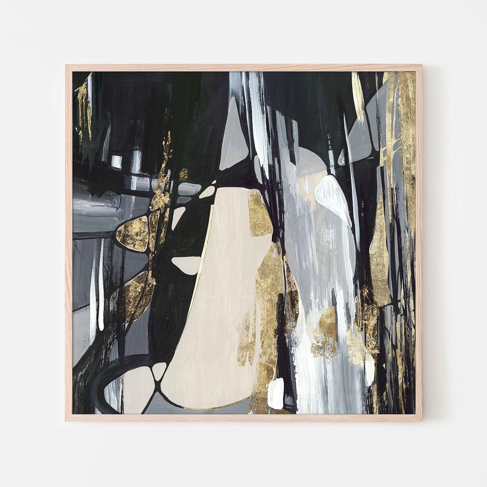 Golden Patches, Style B-by-Lera-wall-art-print-canvas-poster-framed-Gioia