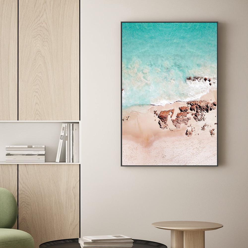 Golden Rose Beach-by-Gal Pittel-wall-art-print-canvas-poster-framed-Gioia