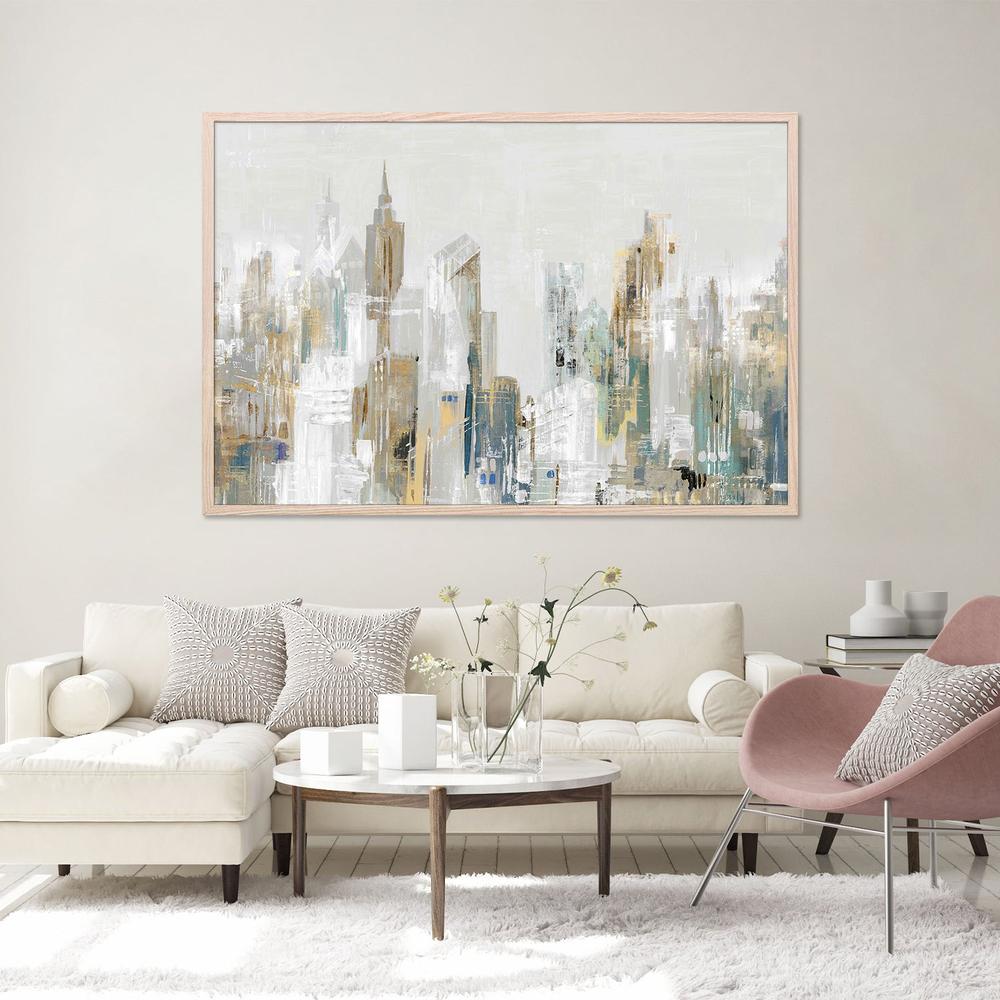 Golden Winter City, Style A-by-Lera-wall-art-print-canvas-poster-framed-Gioia