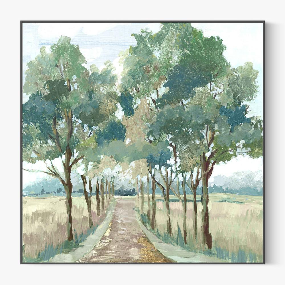 Green Landscape Reverie-by-Lera-wall-art-print-canvas-poster-framed-Gioia