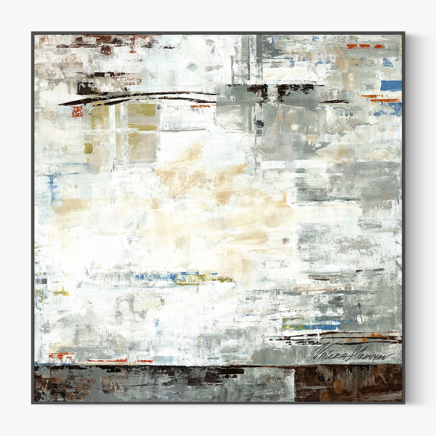 Grey Zone, Style A-by-Lera-wall-art-print-canvas-poster-framed-Gioia