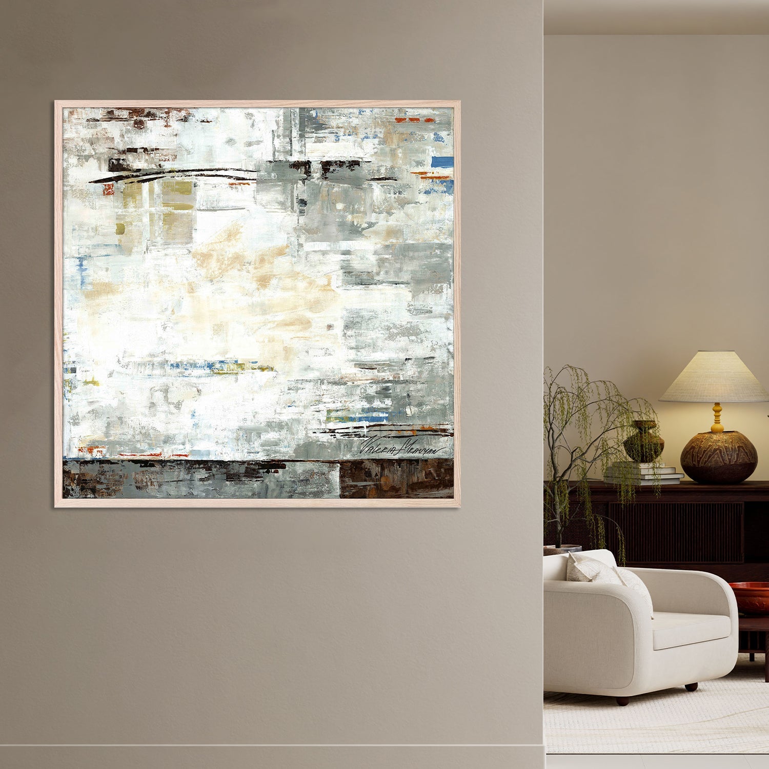 Grey Zone, Style A-by-Lera-wall-art-print-canvas-poster-framed-Gioia
