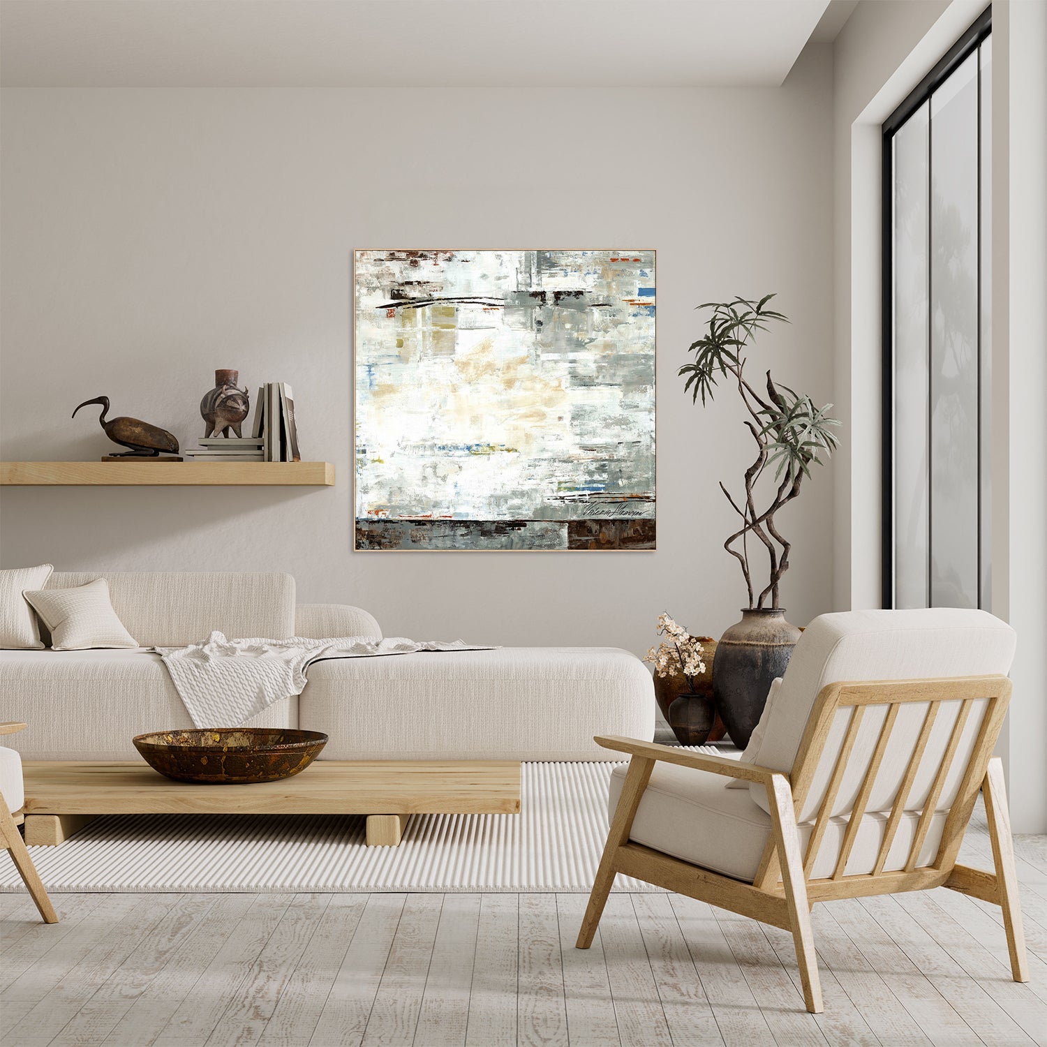 Grey Zone, Style A-by-Lera-wall-art-print-canvas-poster-framed-Gioia